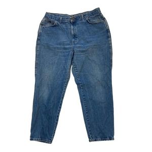 Vintage 80s high waisted medium blue wash jeans